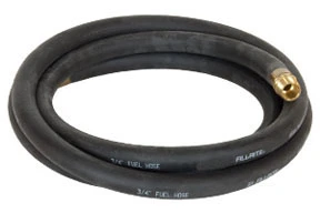 Fill-Rite FIL-FRH07512 Hose with Static Wire and Internal Spring Guards, 3/4" x 12' Length.