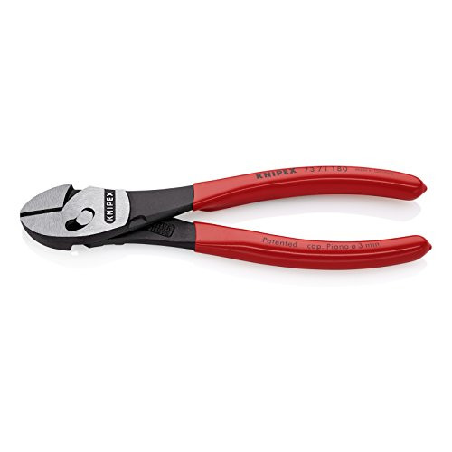 Knipex KNT-73-71-180 7" TWINFORCE SUPER CUTTER.