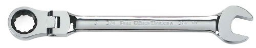 GearWrench KDT-9713 13/16-Inch Flex-Head Combination Ratcheting Wrench.