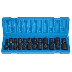 Grey Pneumatic GRY-1212UD 12PC 3/8DR DP SAE UNIV SET.