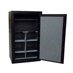 Homack MFG HOM-HS50131160 Homack MFG 16-Gun 11.29-Cubic Feet Electronic Key Pad Lock Fire Resistant Steel Safe, Black