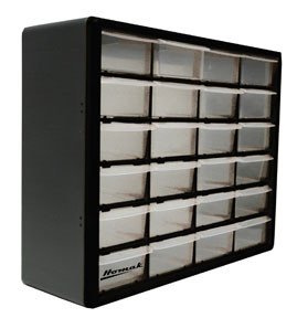Homack MFG HOM-HA01024152 24 DRW PARTS ORGANZ.