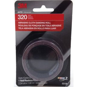 3M 3M-3130 1" x 2 Yard Extra-Fine Abrasive Cloth Sanding Roll MMM.