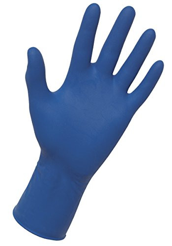 SAS Safety SAS-6605 Thickster Exam Grade Disposable Latex 14 Mil Gloves, Double-Extra Large, 50 Gloves by Weight.