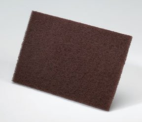 Norton NTN-58000 (662610--20PK) Bear-Tex Maroon 6" x 9" Primer Prep Scuff Pad, (Case of 20).