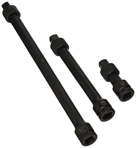 Grey Pneumatic GRY-2203QL 3PC 1/2"DR IMP LOCK EXT SET.