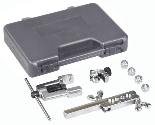 OTC OTC-6504 Deluxe ISO Bubble Flaring Tool Set with Cutter.