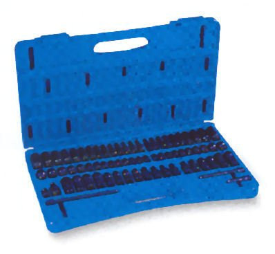 Grey Pneumatic GRY-9748 48 Pc. 1/4" Drive Fractional and Metric Impact Socket Set.