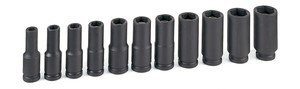 Grey Pneumatic GRY-1511DG 1/2" DR 11 PC. DEEP MAG IMPT S.