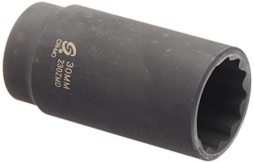 Sunex SUU-230ZMD 1/2-Inch Drive 30-mm 12-Point Deep Impact Socket.