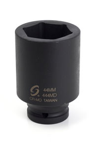 Sunex SUU-444MD 3/4" Drive Deep 6 Point Metric Impact Socket 44mm.