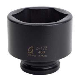 Sunex SUU-480 3/4" Drive Standard 6 Point Impact Socket 2-1/2".
