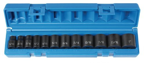 Grey Pneumatic GRY-1213 () 3/8" Drive 12-Piece Standard Socket Set.