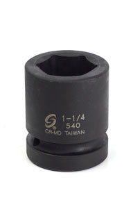 Sunex SUU-540 0 1-Inch Drive 1-1/4-Inch Impact Socket.