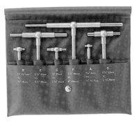 Central Tools CEN-6554 6 Piece Telescoping Inside Diameter Gauge Set.