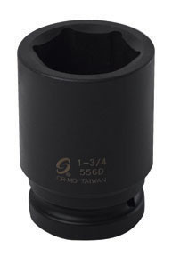 Sunex SUU-556D 1" Drive Deep 6 Point Impact Socket 1-3/4".