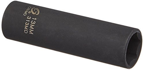 Sunex SUU-313MD 3/8-Inch Drive 13-Mm Deep Impact Socket.