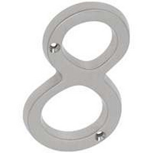 IVES SC23086619 5/PACK SCHLAGE BUILDERS HARDWARE SC2-3086-619 NUMBER 8 SATIN NICKEL 4 IN