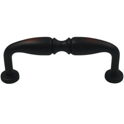 Rusticware 925BLK 925 3 Inch Center to Center Handle Cabinet Pull, Black