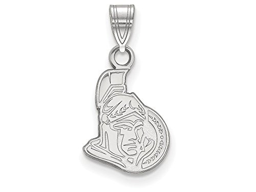LogoArt SS002SEN Ottawa Senators Small (1/2 Inch) Pendant (Sterling Silver)