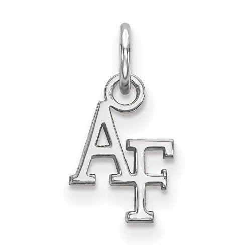 LogoArt SS001USA Sterling Silver LogoArt United States Air Force Academy XS Pendant