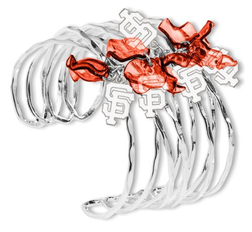 Logo Art GIT074BR San Francisco Giants SAN FRANCISCO GIANTS CELEBRATION CUFF BRACELET