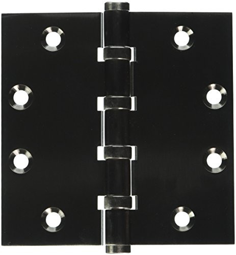 Deltana DSB45B15A  4.5 x 4.5 in. Square Ball Bearings Hinges, Antique Nickel - Solid Brass - 30 Case - Pack of 2