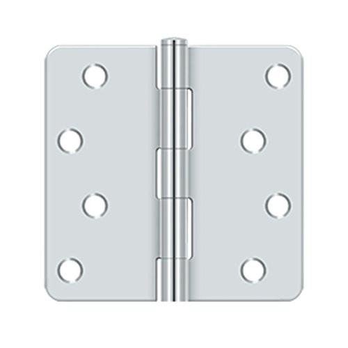 Deltana S44R4BK26 DEL US26 BULK PK 4 X 4 X 1/4 IN RAD HINGE