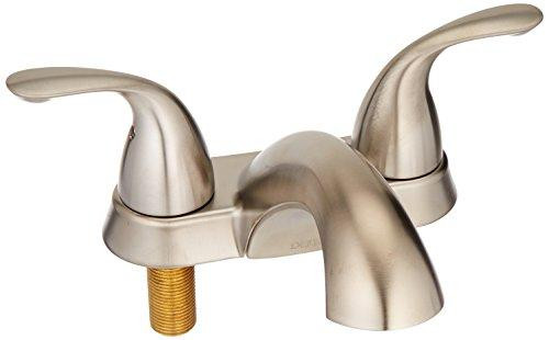 Delta 2523LF-SSMPU  Two Handle Centerset Lavatory Faucet - Metal Pop-Up