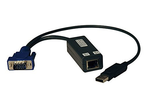 Tripp Lite B078-101-USB-8 KVM Switch USB Server Interface Unit HD15 USB RJ45 8 Pack - Keyboard / video / mouse / USB adapter - HD-15 (M) to USB, RJ-45 (pack of 8 ).