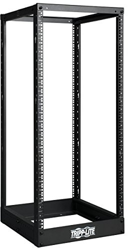 Tripp Lite SR4POST25 25U 4-Post Open Frame Rack Cabinet Square Holes 1000Lb Capacity - By "" - Prod. Class: Accessories And Cables/Rack Systems And Parts / Racks.