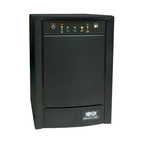 Tripp Lite SMART1050SLT 1050VA - 1000VA 650W UPS Smart Tower AVR 120V USB DB9 SNMP, 8 Outlets.