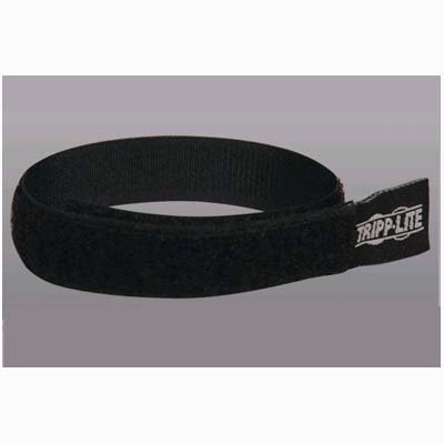 Tripp Lite P350-10N-10 10-Inch Hook and Loop Cable Ties - 10 Pack (Black).