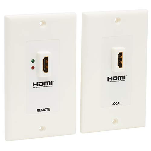 Tripp Lite P167-000 HDMI over Dual Cat5 / Cat6 Extender Wall Plate Kit ().