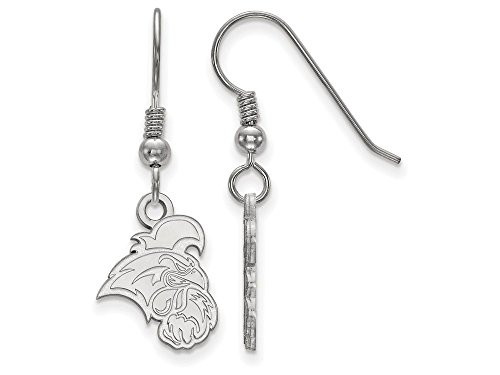 LogoArt SS006CCU Sterling Silver LogoArt Coastal Carolina University Small Dangle Earrings