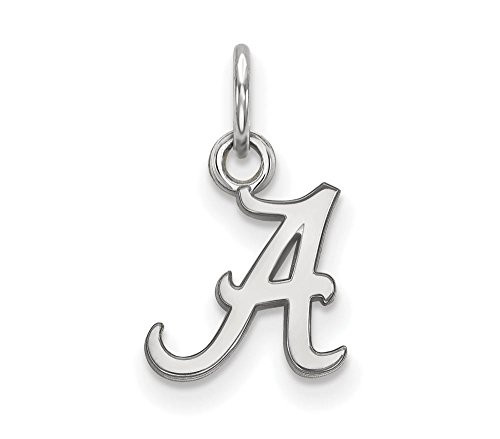 LogoArt SS001UAL NCAA Alabama Crimson Tide 3/8 XS Alabama A Pendant, One Size