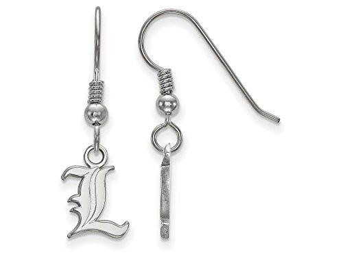 LogoArt SS006UL Louisville Extra Small (3/8 Inch) Dangle Earrings Wire (Sterling Silver)