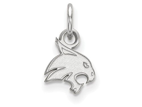 LogoArt SS001TST Sterling Silver LogoArt Texas State University XS Pendant