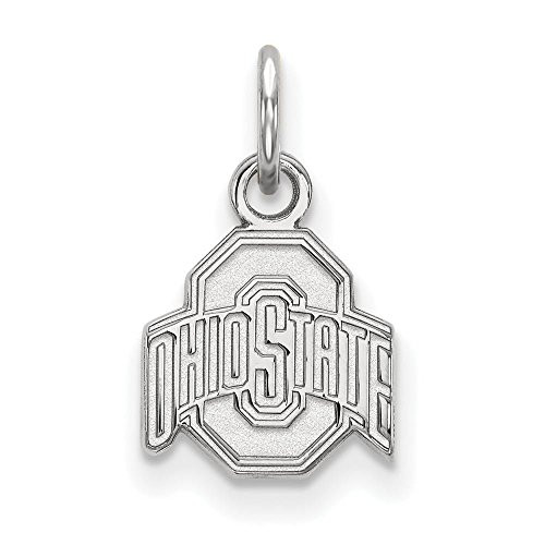 LogoArt SS001OSU NCAA Ohio State Buckeyes 3/8 XS Athletic O Pendant, One Size
