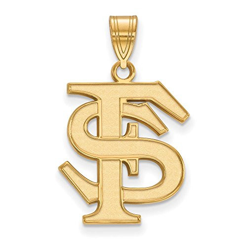 LogoArt GP004FSU Sterling Silver w/GP LogoArt Florida State Univer