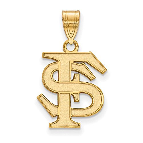 LogoArt GP003FSU Sterling Silver w/GP LogoArt Florida State Univer