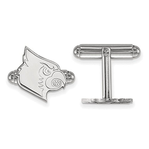 LogoArt SS048UL Louisville Cuff Links (Sterling Silver).