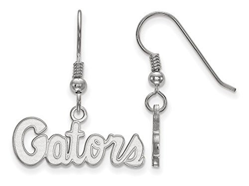LogoArt SS047UFL Florida Extra Small (3/8 Inch) Dangle Earrings Wire (Sterling Silver).