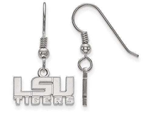 LogoArt SS045LSU Sterling Silver LogoArt Louisiana State University XS Dangle Earrings
