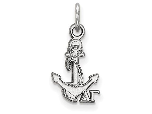 LogoArt SS034DG NCAA Delta Gamma 3/8 XS Anchor Pendant, One Size