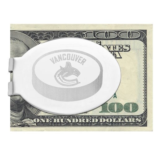 Logo Art CUC095-MC Vancouver Canucks VANCOUVER CANUCKS ENGRAVED MONEY CLIP