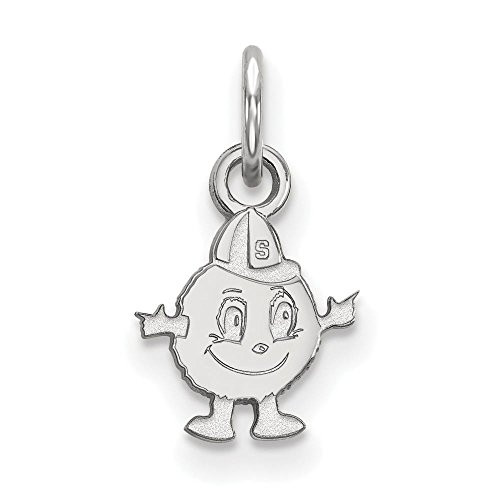 LogoArt SS022SYU Sterling Silver LogoArt Syracuse University XS Pendant