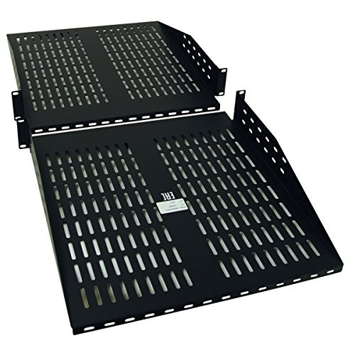 Tripp Lite SRSHELF2P Rack Enclosure Mount Cabinet Cantilever Fixed Shelf 60lb Capacity 2URM.