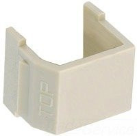 HUBBELL SFSBW10 Hubbell Systems tradeSELECT Blank Insert for Audio/Video Recessed Connectors, White (Pack of 10)