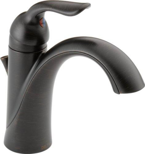 Delta 538-RBMPU-DST  Lahara Single Handle Centerset Bathroom Faucet, Venetian Bronze